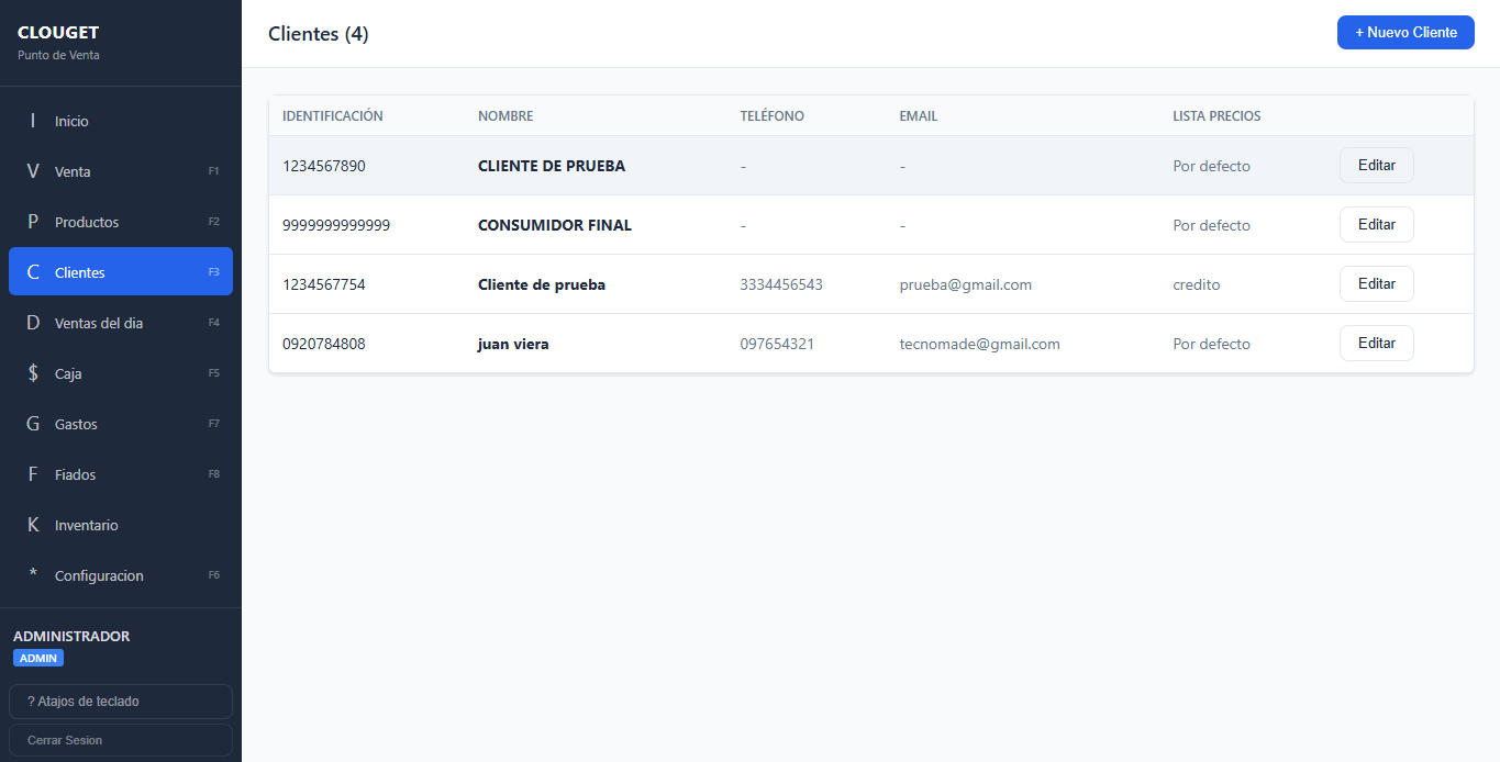 Gestion de clientes y cuentas por cobrar